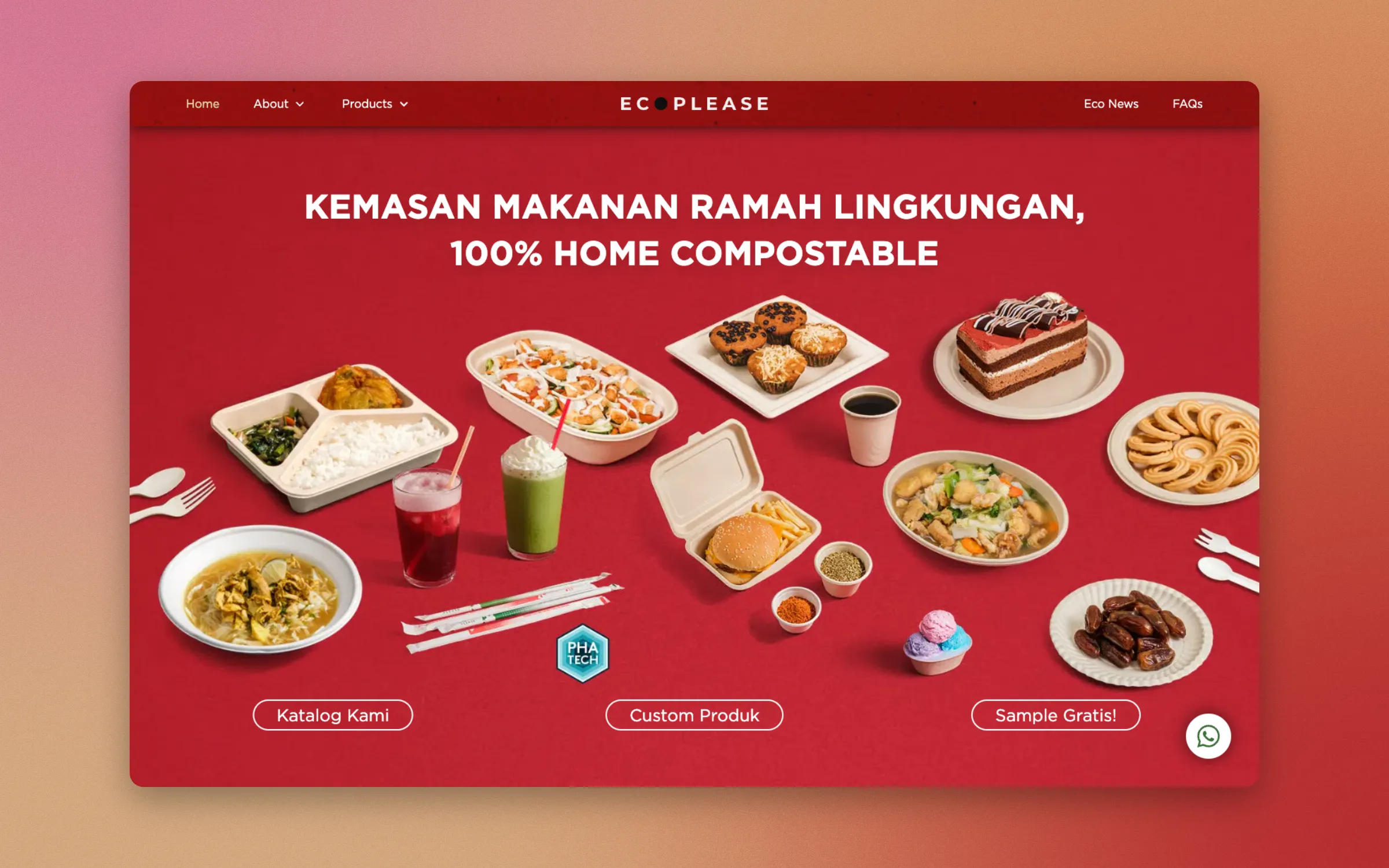 Ecoplease: home page